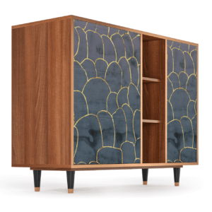 Sideboard - STORYZ - BS2 Blue Lagoon - Walnut