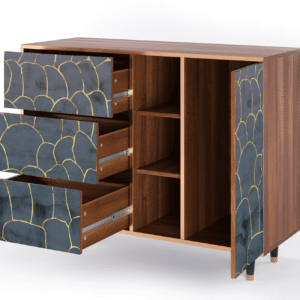 Sideboard - STORYZ - BS2 Blue Lagoon - Walnut