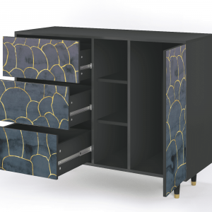 Sideboard - STORYZ - BS2 Blue Lagoon - Antracite