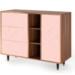 Sideboard - STORYZ - BS2 Rose Quartz - Walnut