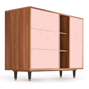 Sideboard - STORYZ - BS2 Rose Quartz - Walnut