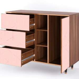 Sideboard - STORYZ - BS2 Rose Quartz - Walnut
