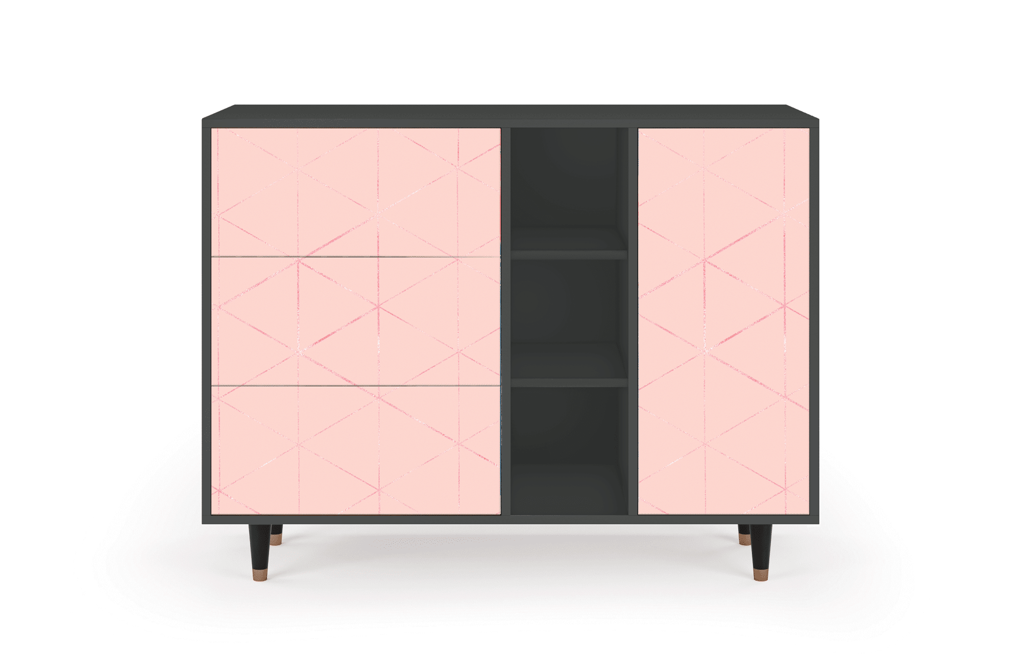 Sideboard – STORYZ – BS2 Rose Quartz – Antracite Sideboard - STORYZ - BS2 Rose Quartz - Antracite