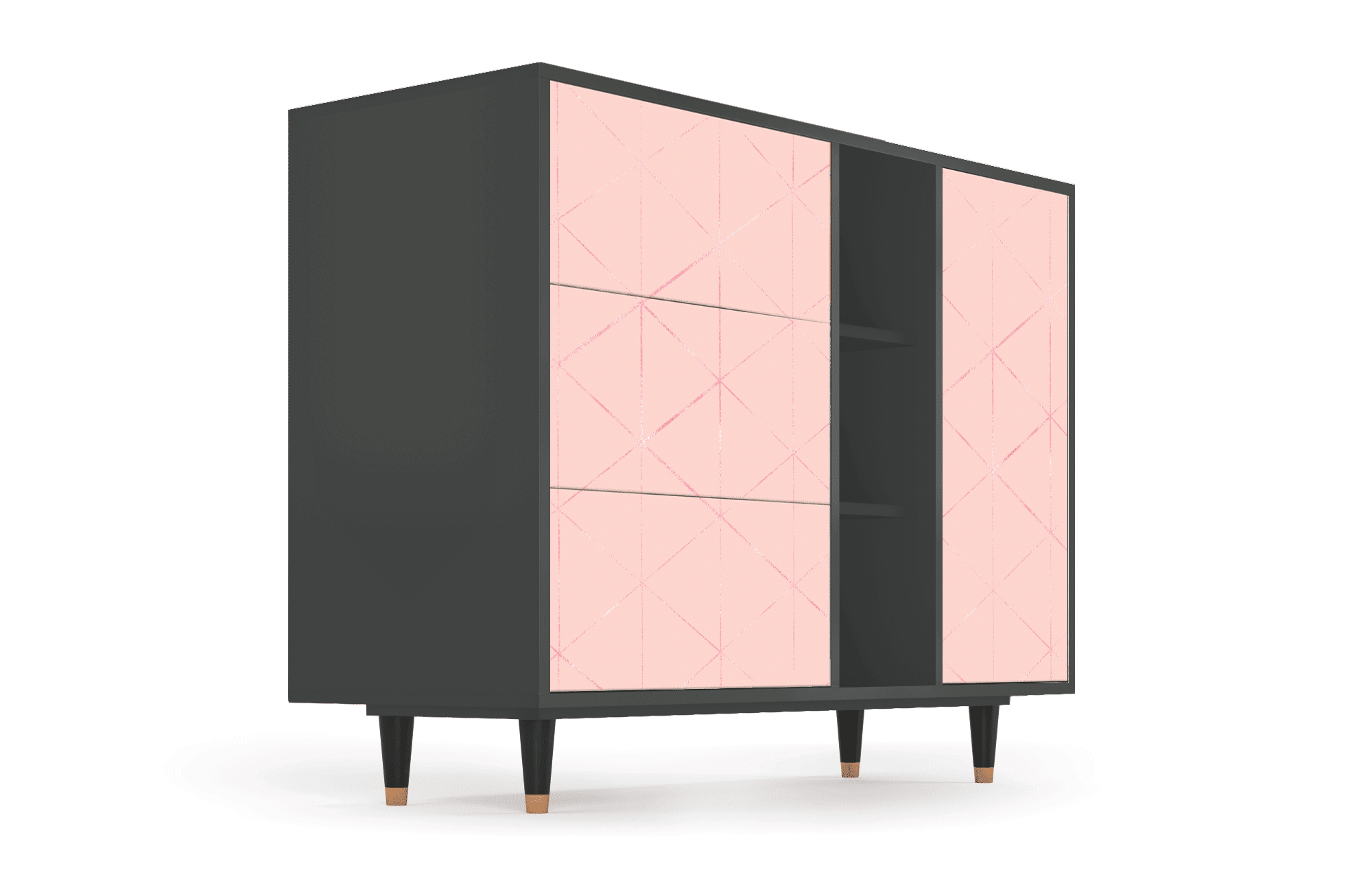 Sideboard – STORYZ – BS2 Rose Quartz – Antracite Sideboard - STORYZ - BS2 Rose Quartz - Antracite