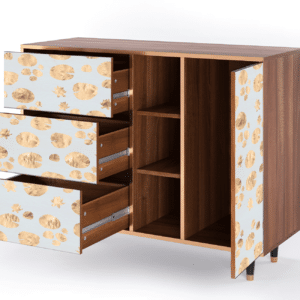 Sideboard - STORYZ - BS2 Blue Giraffe - Walnut