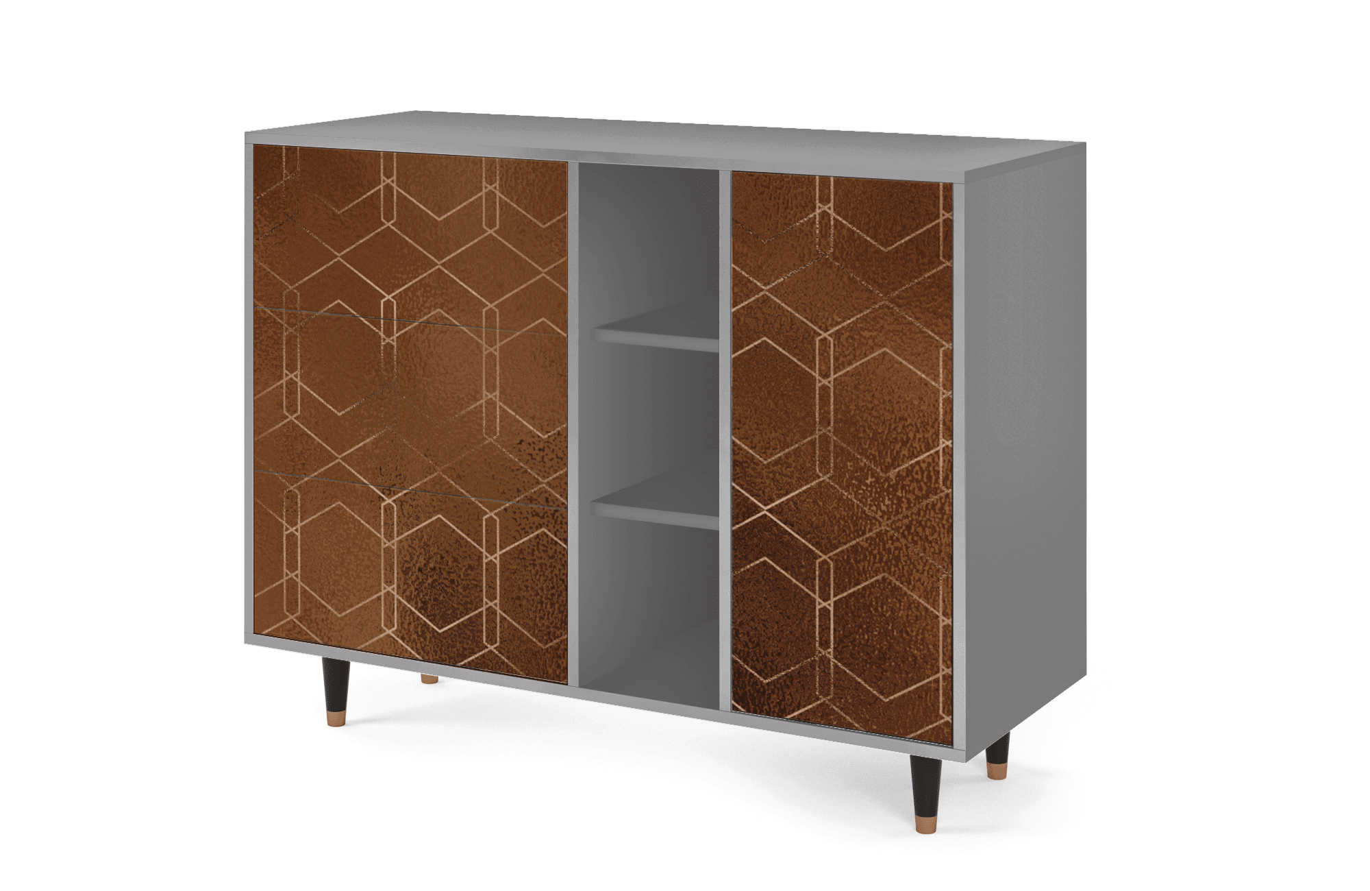 BS2_67_002 Sideboard - STORYZ - BS2 Chocolate Bar - Grey