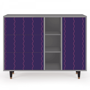 Sideboard - STORYZ - BS2 Grape Maccaroni - Grey