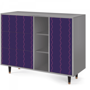 Sideboard - STORYZ - BS2 Grape Maccaroni - Grey