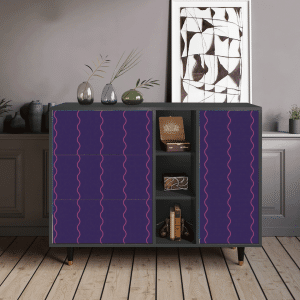 Sideboard - STORYZ - BS2 Grape Maccaroni - Antracite