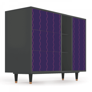 Sideboard - STORYZ - BS2 Grape Maccaroni - Antracite