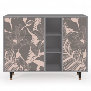 Sideboard - STORYZ - BS2 Issabelline Flower - Grey