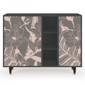 Sideboard - STORYZ - BS2 Issabelline Flower - Antracite