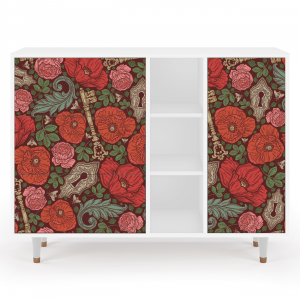 Sideboard - STORYZ - BS2 Poppy Garden - White
