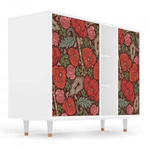 Sideboard - STORYZ - BS2 Poppy Garden - White