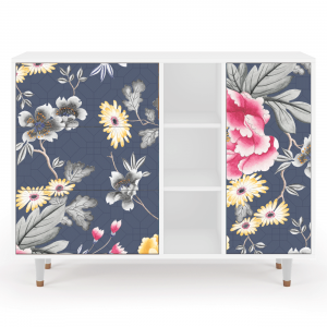 Sideboard - STORYZ - BS2 Dark Flower Bed - White