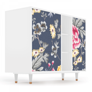 Sideboard - STORYZ - BS2 Dark Flower Bed - White