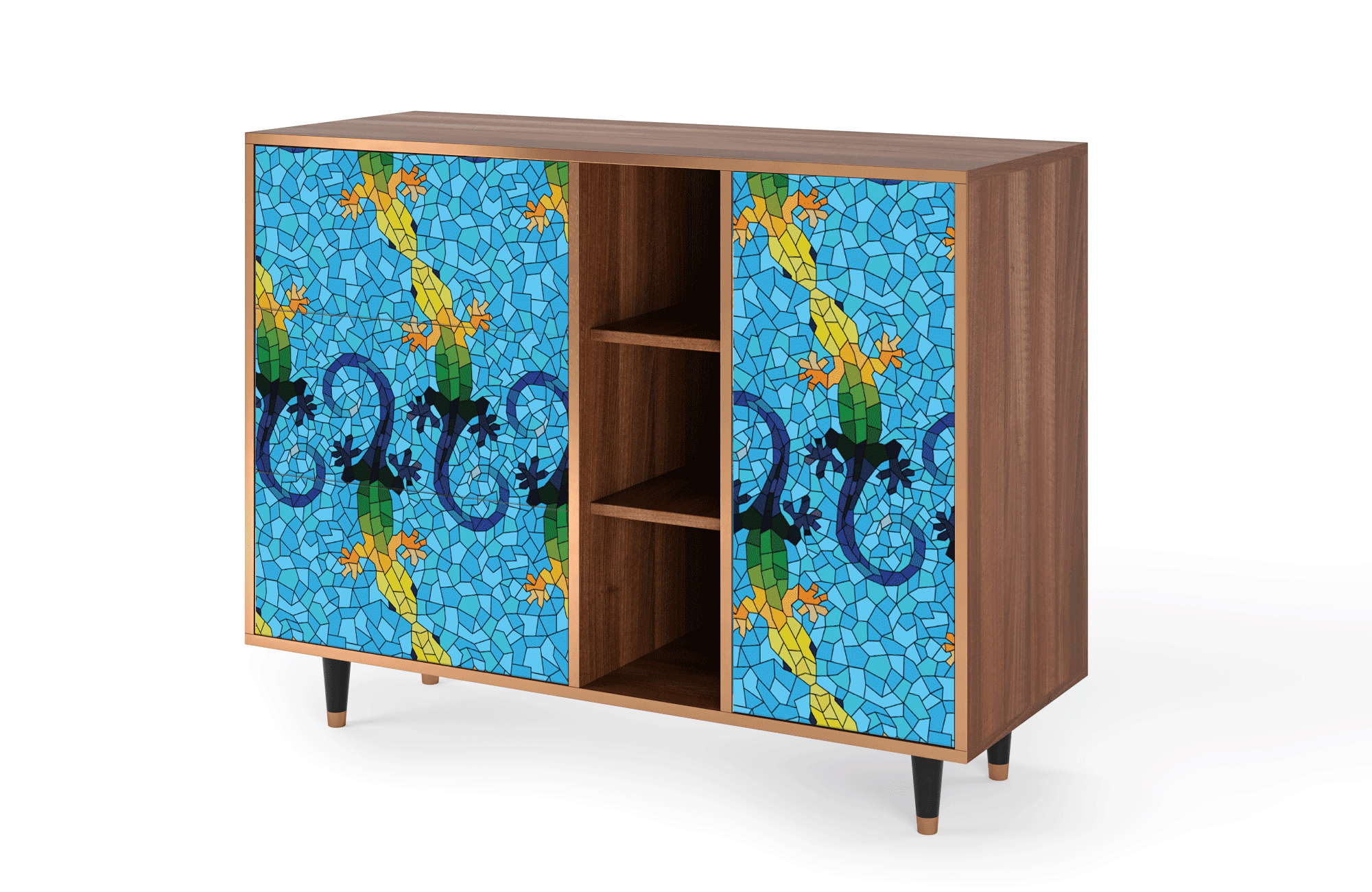BS2_80_001 Sideboard - STORYZ - BS2 Gaudi's Lizard - Walnut