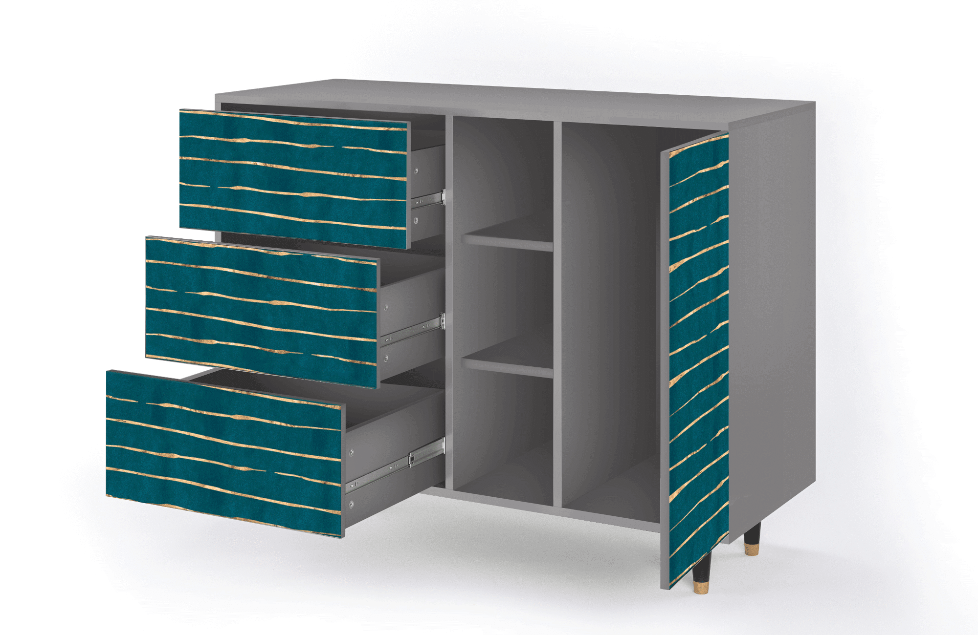 Sideboard – STORYZ – BS2 Ocean Drive – Grey Sideboard - STORYZ - BS2 Ocean Drive - Grey