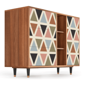 Sideboard - STORYZ - BS2 Royal Triangles - Walnut