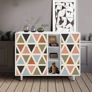 Sideboard - STORYZ - BS2 Royal Triangles - White