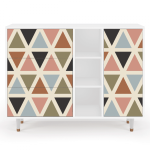 Sideboard - STORYZ - BS2 Royal Triangles - White