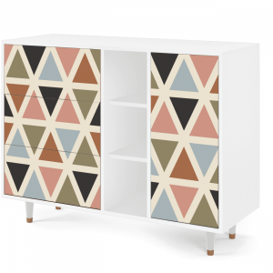 Sideboard - STORYZ - BS2 Royal Triangles - White