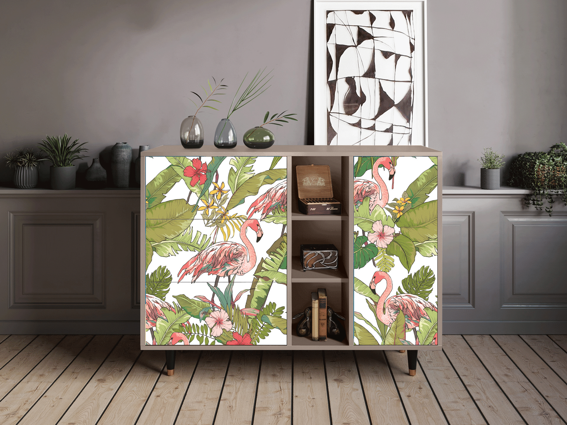Sideboard - STORYZ - BS2 Sweet Flamingo - Latte Sideboard - STORYZ - BS2 Sweet Flamingo - Latte