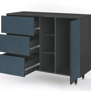 Sideboard - STORYZ - BS2 Knitted Pattern - Antracite