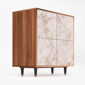 Sideboard - STORYZ - BS3 Dirty Roses - Walnut