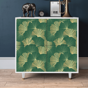 Sideboard - STORYZ - BS3 Gold Ginkgo - White