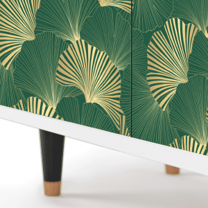 Sideboard - STORYZ - BS3 Gold Ginkgo - White