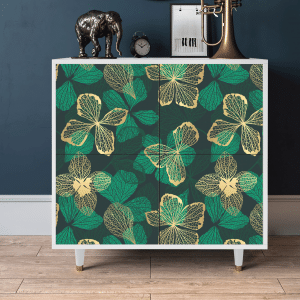 Sideboard - STORYZ - BS3 Green Flower - White