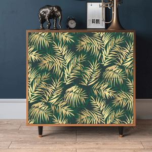 Sideboard - STORYZ - BS3 Sunny Palm Tree - Walnut