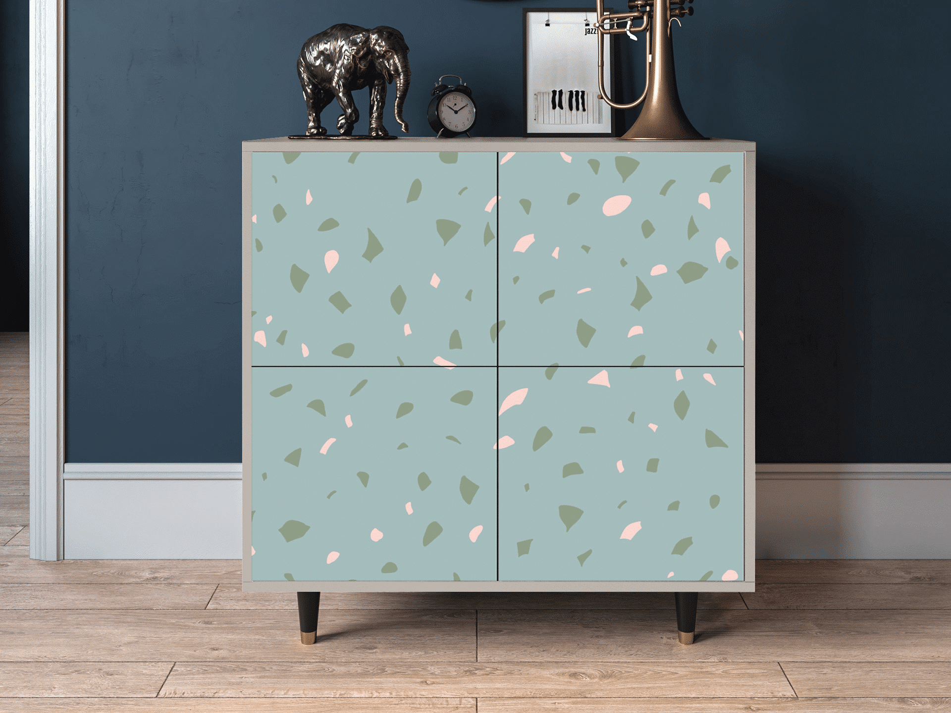 Sideboard - STORYZ - BS3 Blue Drops - Sand Sideboard - STORYZ - BS3 Blue Drops - Sand