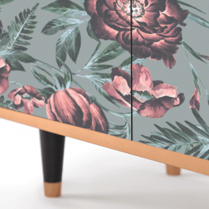 Sideboard - STORYZ - BS3 Light Peonies - Walnut
