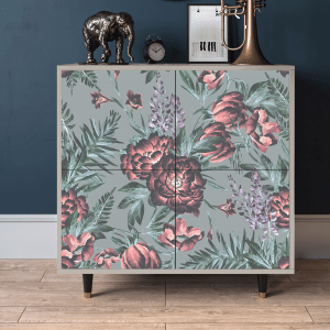 Sideboard - STORYZ - BS3 Light Peonies - Sand