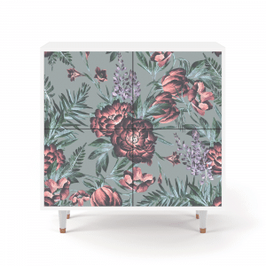 Sideboard - STORYZ - BS3 Light Peonies - White