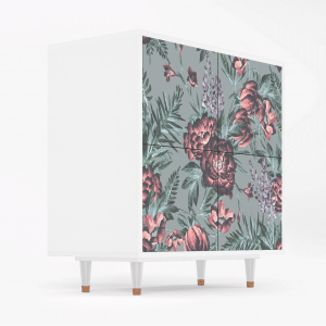 Sideboard - STORYZ - BS3 Light Peonies - White