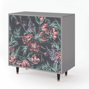 Sideboard - STORYZ - BS3 Dark Peonies - Grey