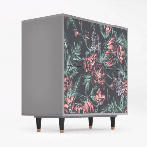 Sideboard - STORYZ - BS3 Dark Peonies - Grey
