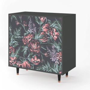 Sideboard - STORYZ - BS3 Dark Peonies - Antracite