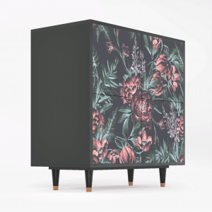 Sideboard - STORYZ - BS3 Dark Peonies - Antracite