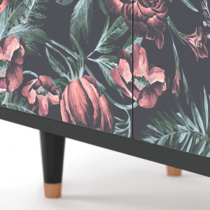 Sideboard - STORYZ - BS3 Dark Peonies - Antracite