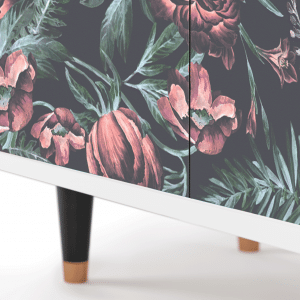 Sideboard - STORYZ - BS3 Dark Peonies - White