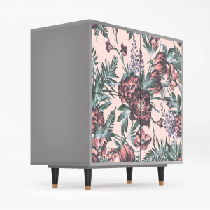 Sideboard - STORYZ - BS3 Peach Peonies - Grey