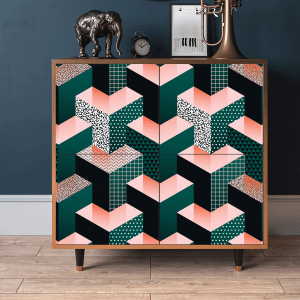 Sideboard - STORYZ - BS3 Geometric Madness - Walnut
