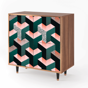 Sideboard - STORYZ - BS3 Geometric Madness - Walnut