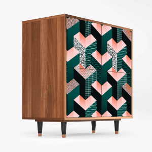 Sideboard - STORYZ - BS3 Geometric Madness - Walnut