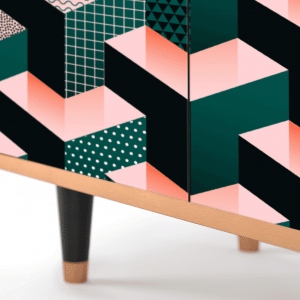 Sideboard - STORYZ - BS3 Geometric Madness - Walnut