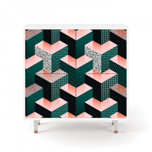 Sideboard - STORYZ - BS3 Geometric Madness - White